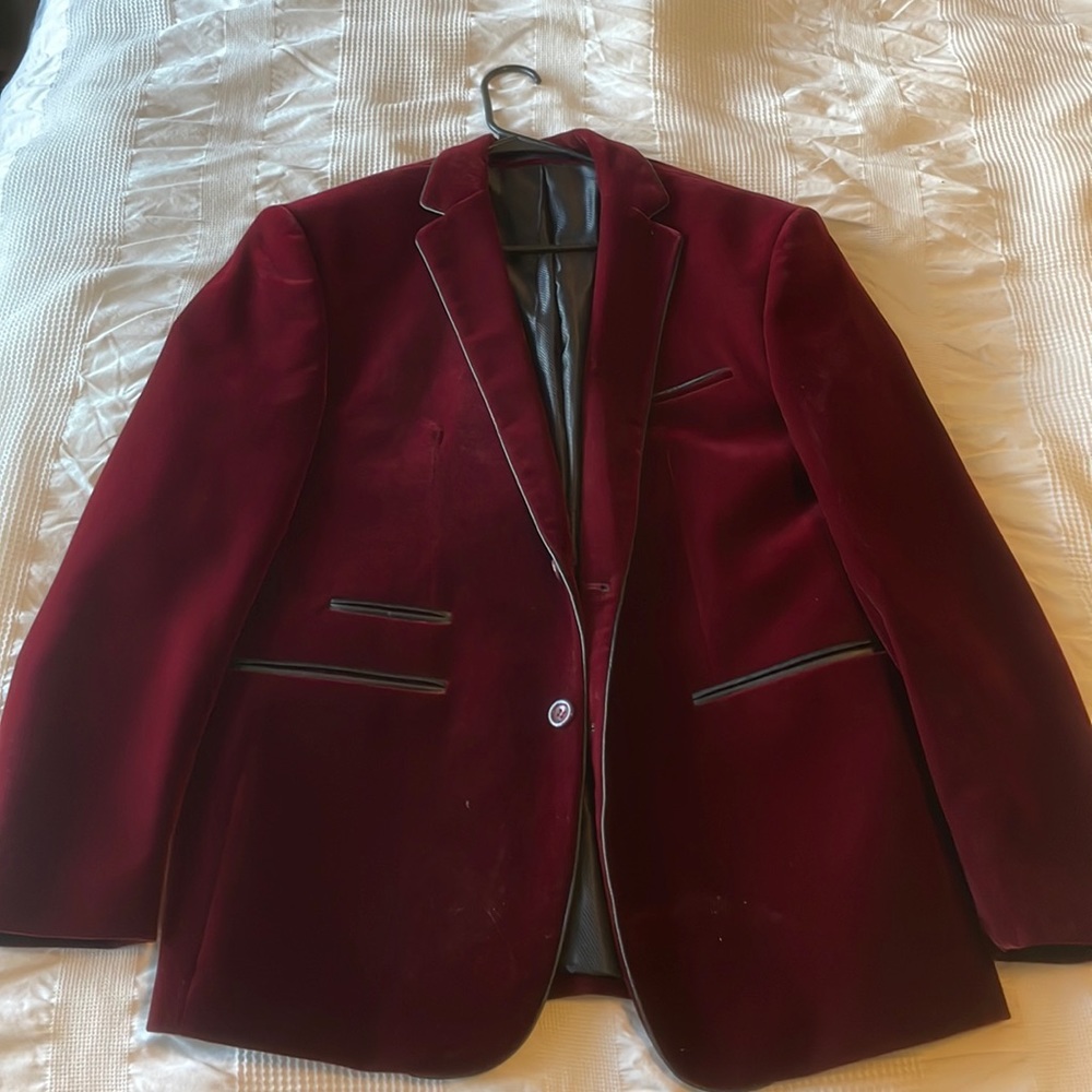 Men’s Red Blazer